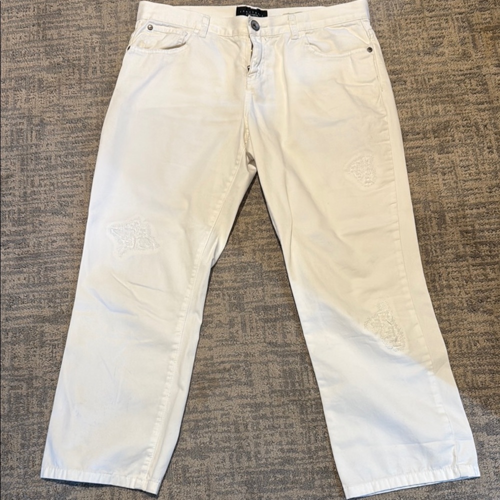 Sanctuary White Boyfriend Jeans Relaxed Fit